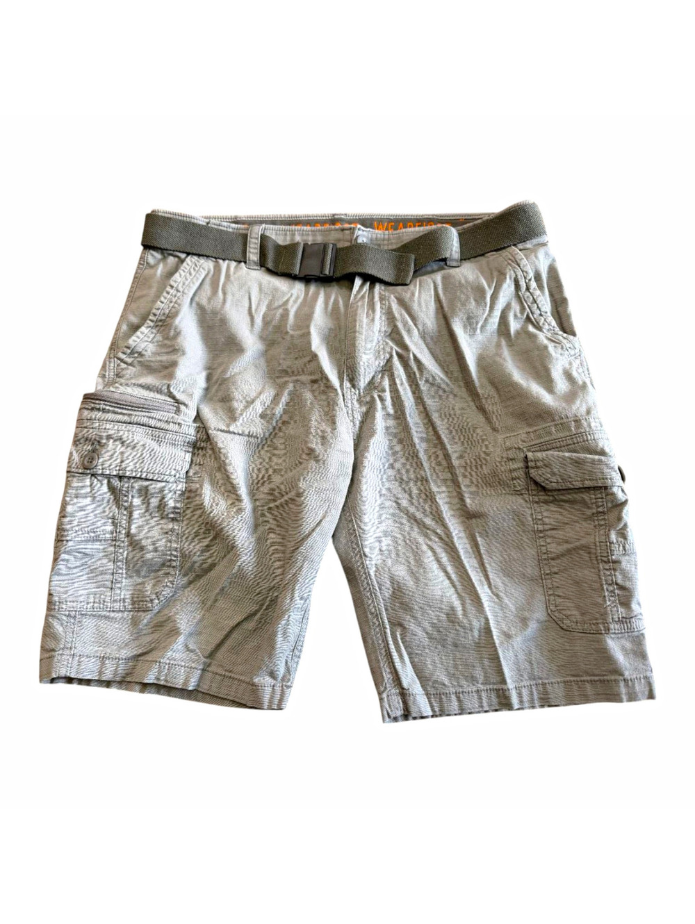 WearFirst, Gray, 38, Men’s Cargo Shorts